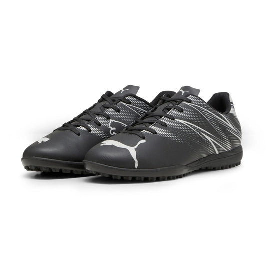 Puma Attacanto TT (Astro Turf) Football Boots Black Silver