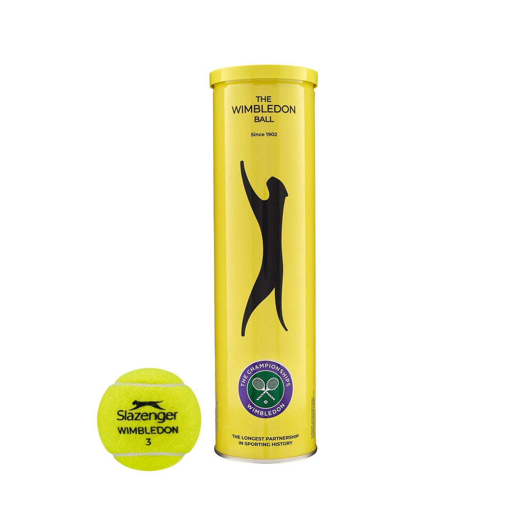 Slazenger Wimbledon Tennis Balls 2024 Tube of 3