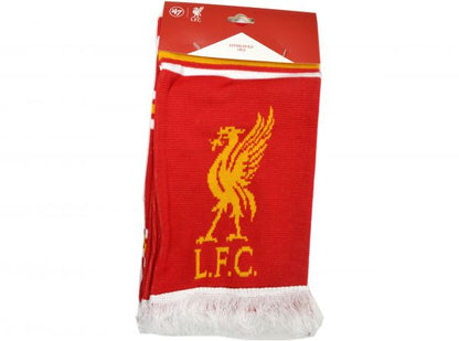 Liverpool Bar Scarf Jacquard Knit Scarf