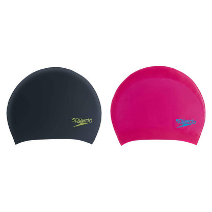 Junior Speedo Long Hair Silicone Cap