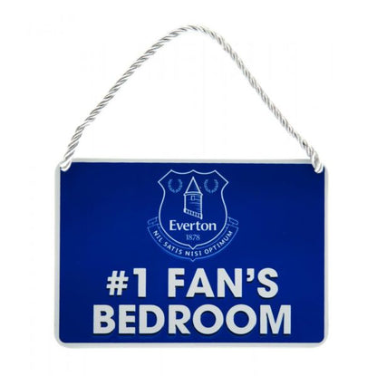 Football Teams No1 Fans Bedroom Sign - Chelsea/Man City/West Ham/Spurs