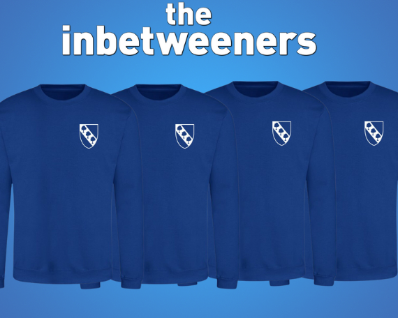 Fancy Dress Inbetweeners Inspired - TV Fancy Dress - Move - TV - Stag - Party - Jumper - School Jumper - Sweatshirt - TV Costume