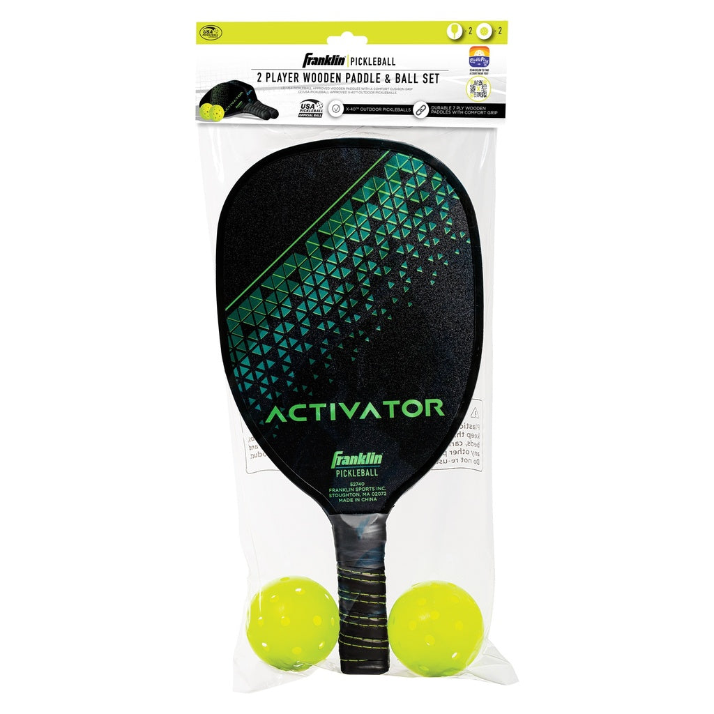 Franklin Activator 2-Player Pickleball Paddle and Ball Set – David O ...