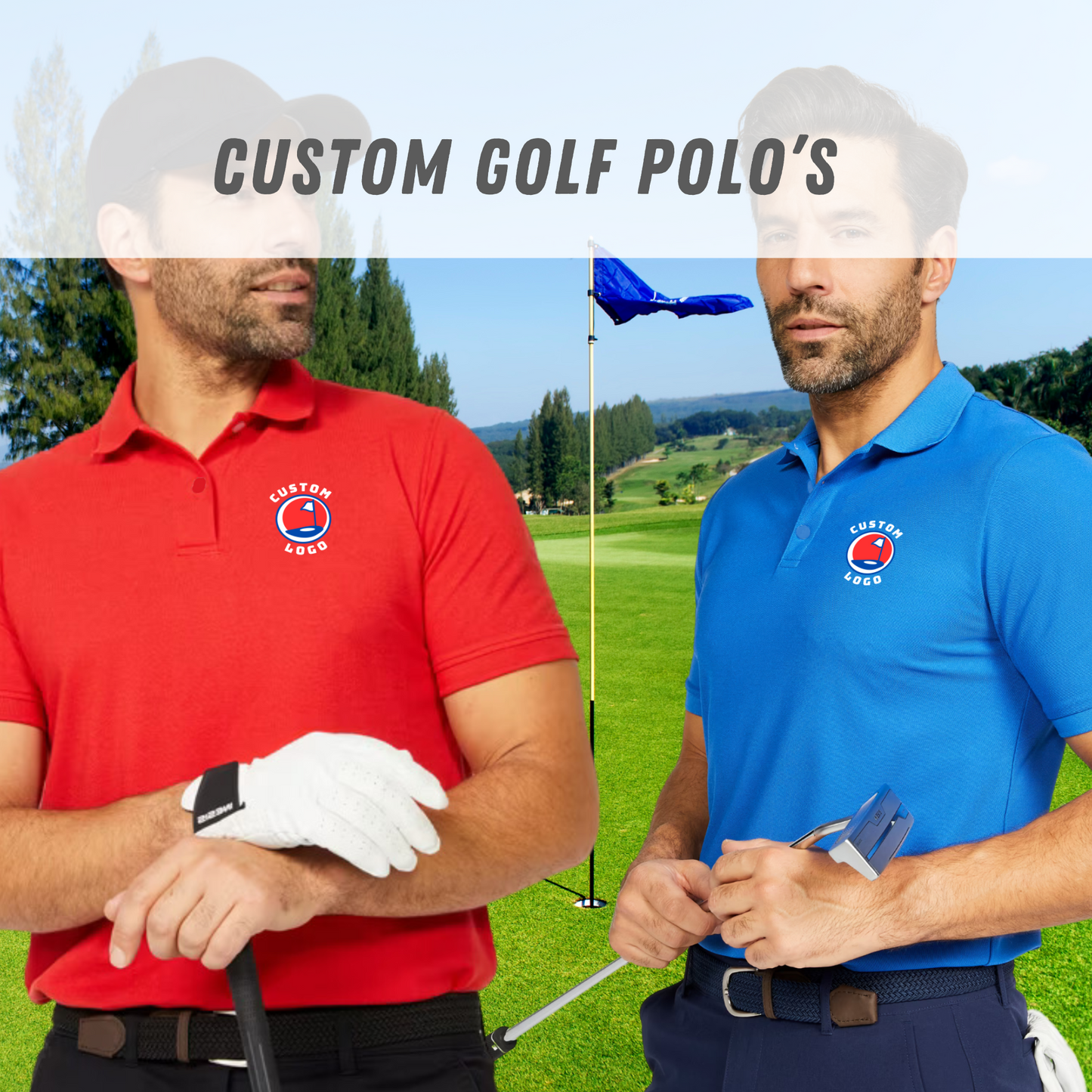 Customised Golf Society Polo Shirts