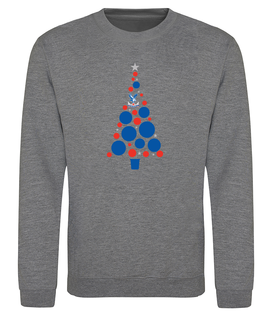 Crystal Palace Football Christmas Jumper - Adults