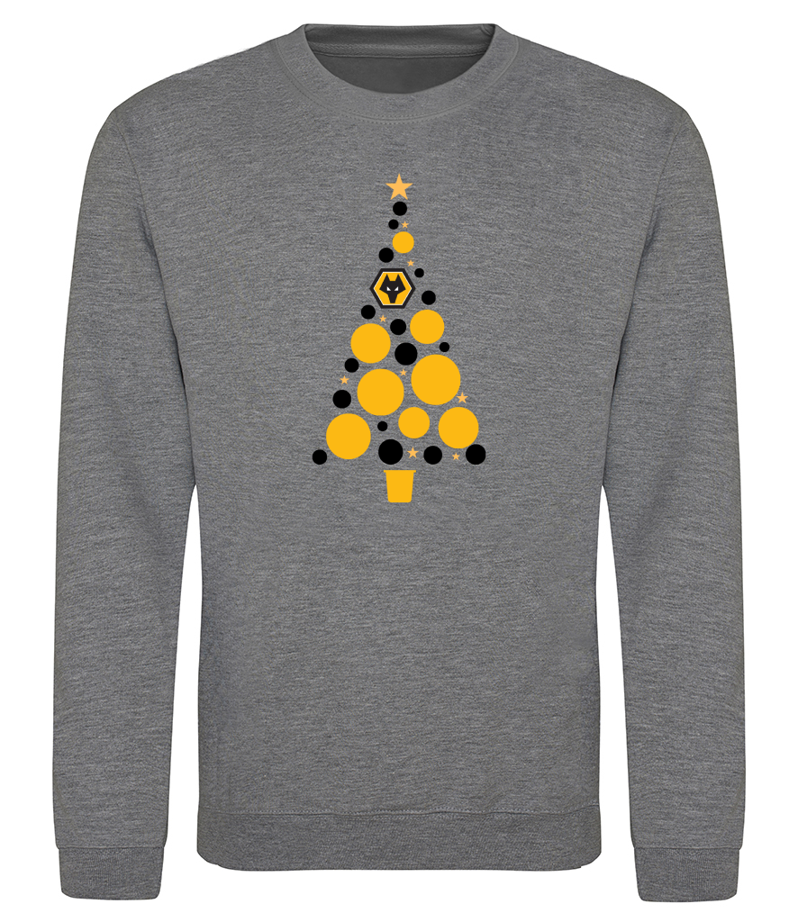 Wolverhampton Wanderers Football Christmas Jumper - Adults