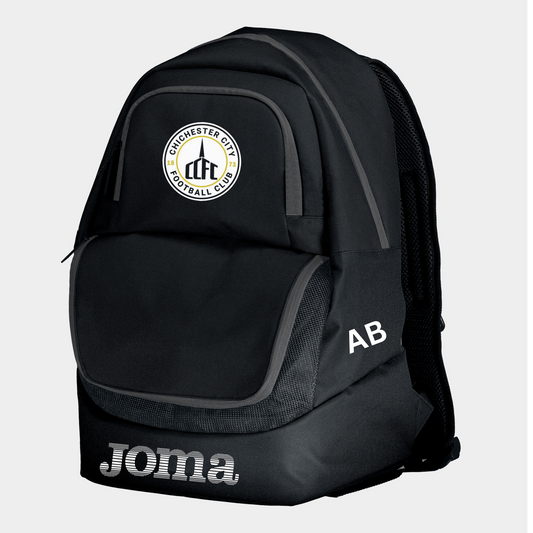 Chichester City FC Backpacks - JOMA DIAMOND II BLACK