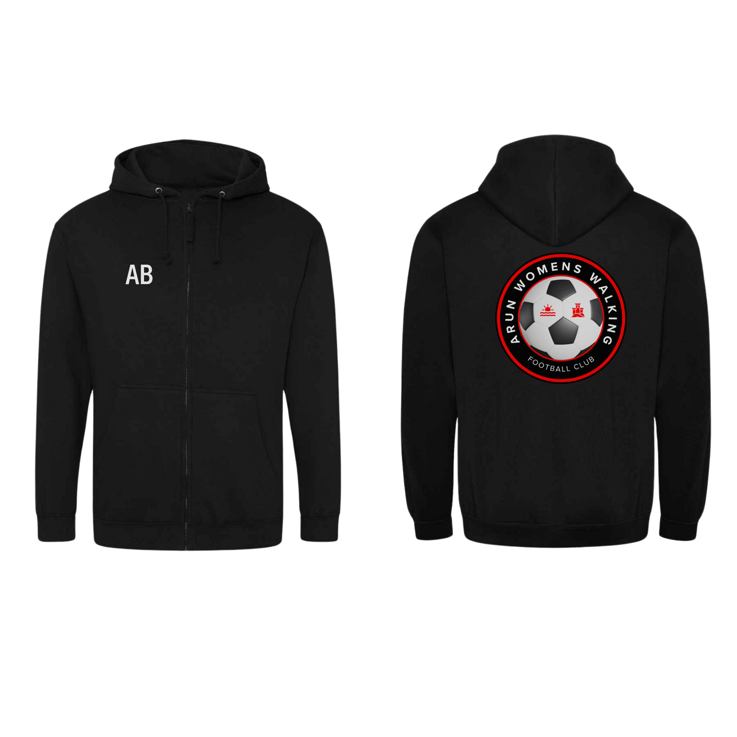 Arun Womens Walking FC Zip Hoodie