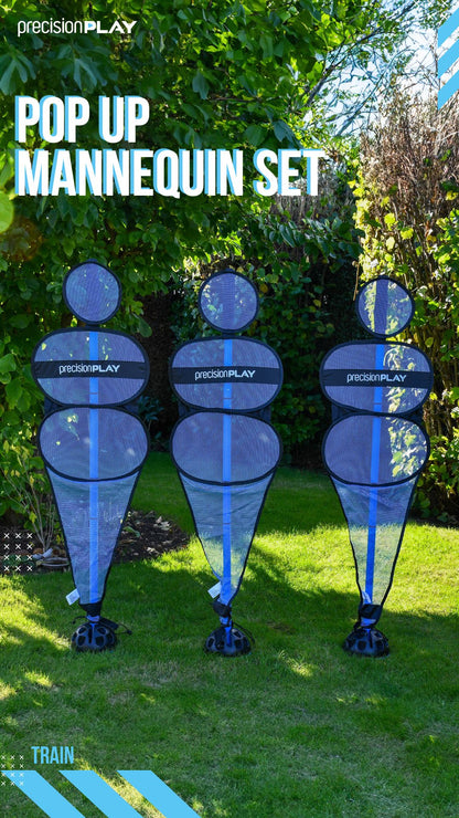 PrecisionPLAY "Pop Up" Mannequin Set (Set of 3)