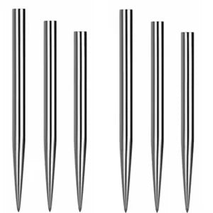 Datadart Silver Replacement Darts Points 32mm, 35mm &38mm