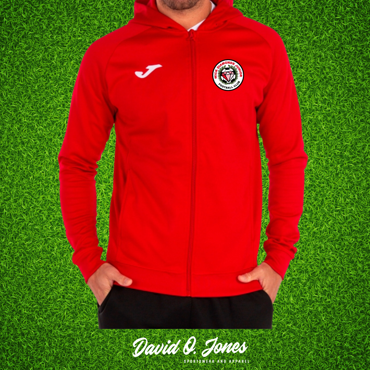 Wick Dynamos // Diamonds Junior Joma Track Top Zip Hoodie