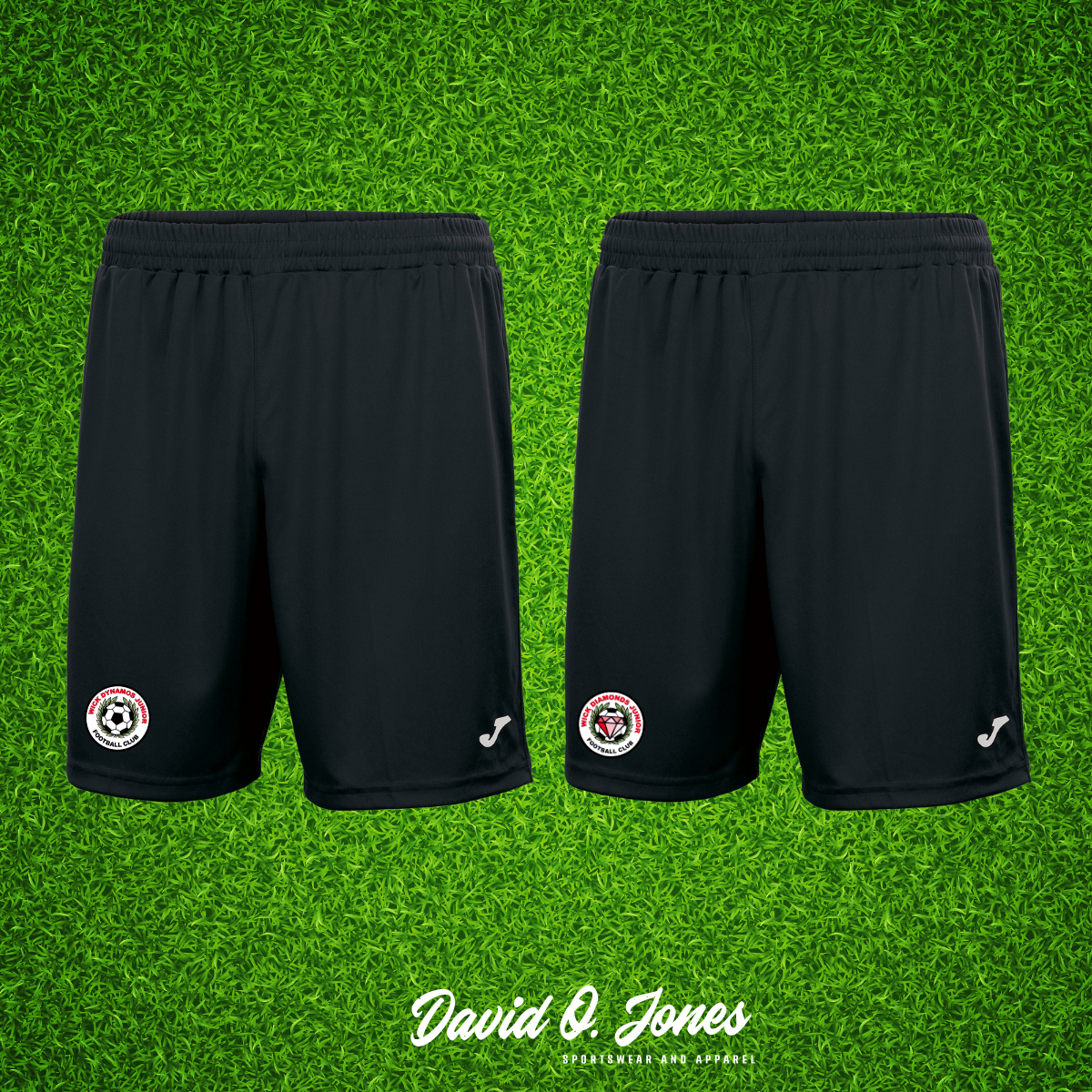 Wick Dynamos // Diamonds Joma Junior Playing shorts