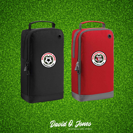 Wick Dynamos // Diamonds Boot Bag.