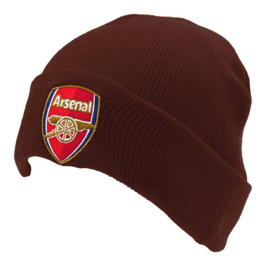 Arsenal FC Maroon Cuff Beanie