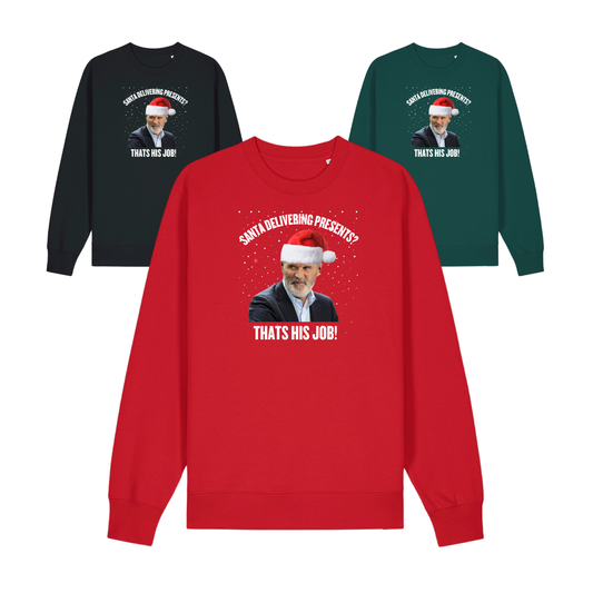 Roy Keane Funny Football Christmas Jumper - Adult Sizes