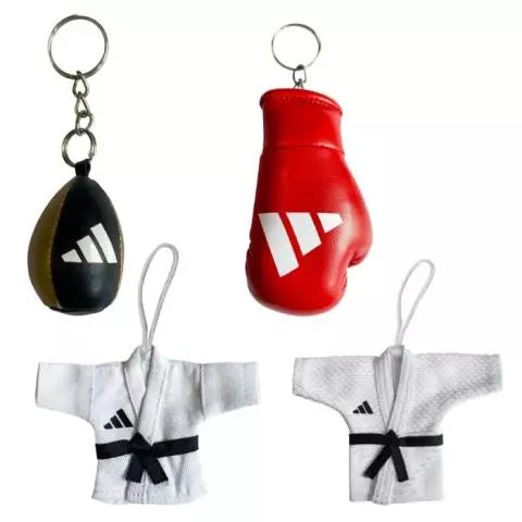 Adidas Combat Sports Keyrings - Boxing,Judo,Karate Gift.