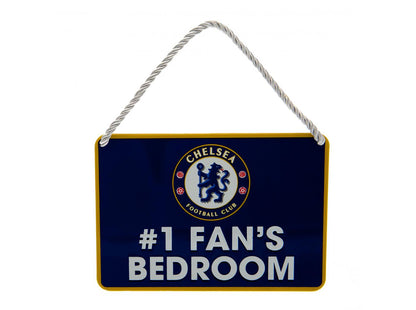 Football Teams No1 Fans Bedroom Sign - Chelsea/Man City/West Ham/Spurs