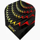 Harrows Orbital Yellow / Red Standard Dart Flights