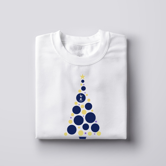 Tottenham Football Christmas Jumper - Adults