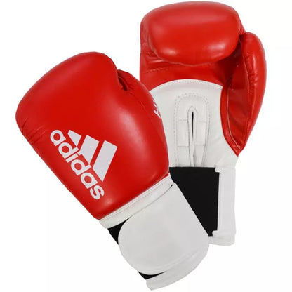 Adidas Hybrid 100 Boxing Gloves - Classic Red