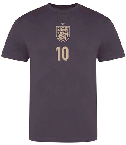 England Away Euros Supporters Tee - Adults- Add name + number personalisation Euro 24