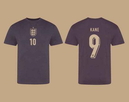 England Away Euros Supporters Tee - Adults- Add name + number personalisation Euro 24