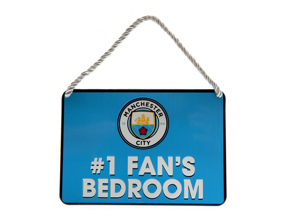 Football Teams No1 Fans Bedroom Sign - Chelsea/Man City/West Ham/Spurs