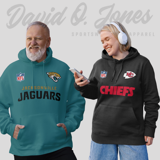 Custom NFL Hero Hoodies - Any Player / Team.