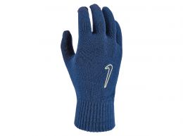 NIKE KNITTED TECH AND GRIP GLOVES MEN BLUE