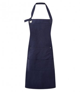 Premier Workwear Calibre Heavy Canvas Pocket Apron ONE SIZE.