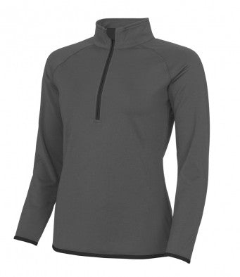 AWDis Cool Girlie Half Zip Sweat Top