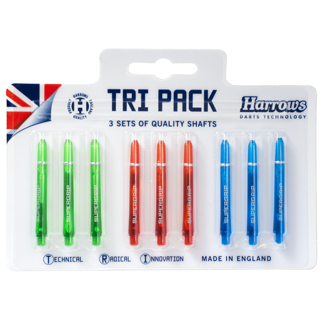 Harrows Tri-Pack Medium Shafts