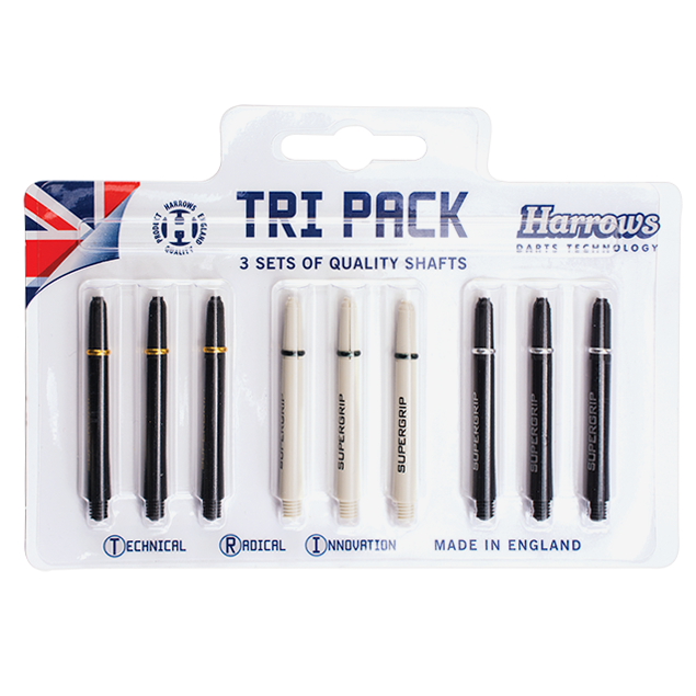 Harrows Tri-Pack Medium Shafts