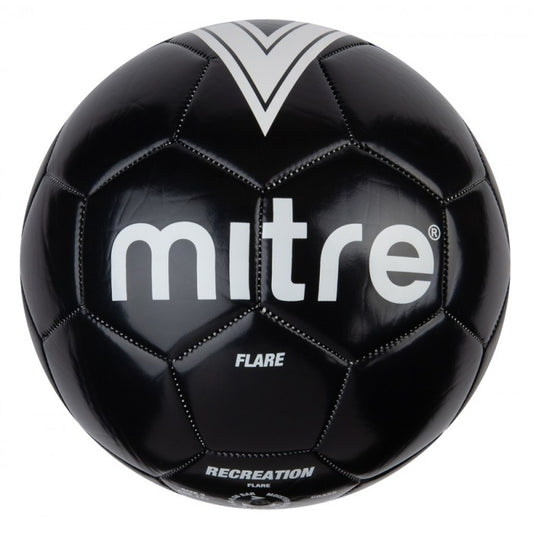 Mitre FLARE FOOTBALL BLACK / WHITE - SIZE 5