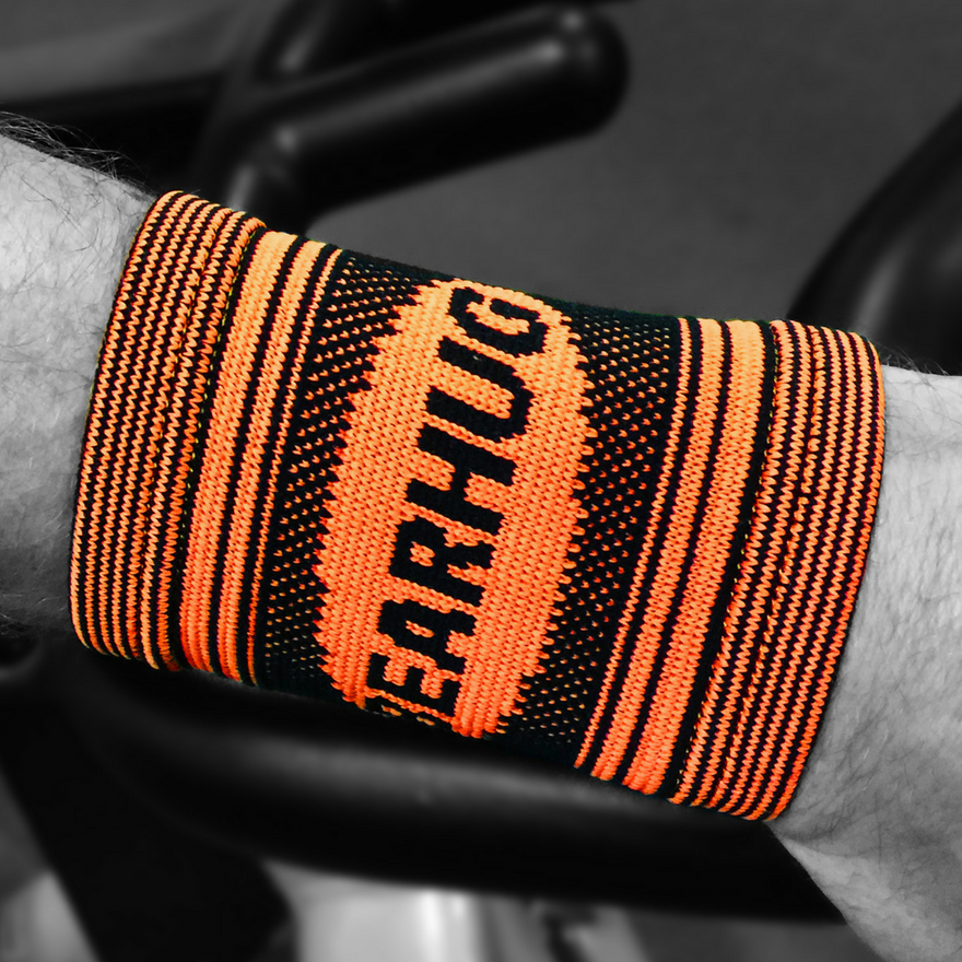 BEARHUG WRIST COMPRESSION SUPPORT SLEEVE FOR ARTHRITIC & SPORTS PAIN RELIEF - BAMBOO