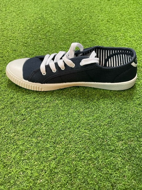 Black and white canvas shoes mens best sale